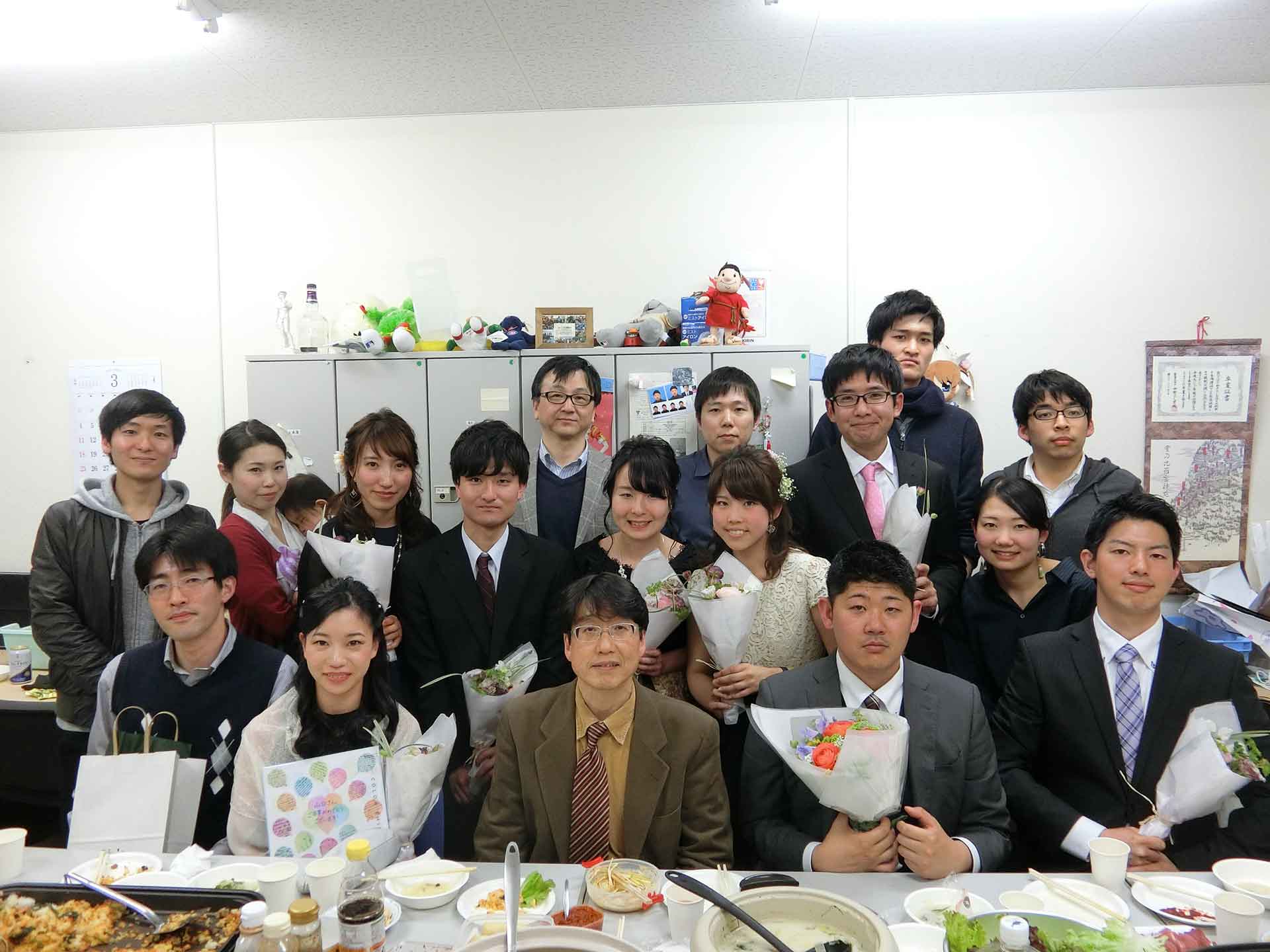 Photo no.1 of a farewell party for 2017 graduates in March 2018
